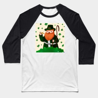 St Patrick Painting Baseball T-Shirt